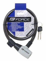 Lacat Force F Ron 80cm/12mm Negru cu suport - Img 2