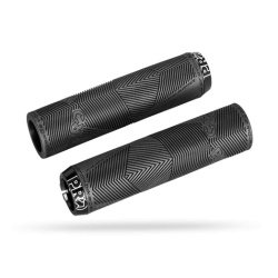 Mansoane ghidon bicicleta PRO Dual Lock on Sport, Negre - Img 2