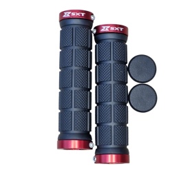 Mansoane MTB SS45-Lock-On Negru-Rosu