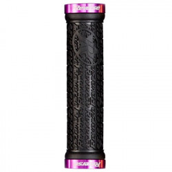 Mansoane Reverse Stamp Lock-On 135/30mm Negru/Mov