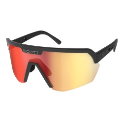 Ochelari ciclism SCOTT Sport Shield Black - Red Chrome