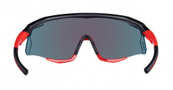 Ochelari Force Sonic, lentila rosie oglinda, negru/rosu - Img 4