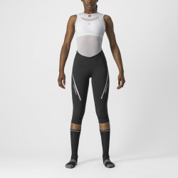 Pantaloni 3/4 Castelli Velocissima 3 Knicker de dama Negru/Argintiu
