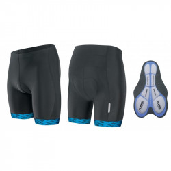 Pantaloni Force B20 Cu Insertie Gel Negru/Albastru