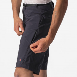 Pantaloni scurti Castelli Unlimited Trail Baggy Negru - Img 3