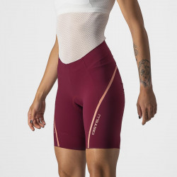 Pantaloni scurti Castelli Velocissima 3 de dama Visiniu/Roz - Img 3