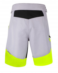 Pantaloni scurti cu bazon Force Storm gri/fluo - Img 3