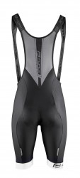 Pantaloni scurti cu bazon si bretele Force B51 negru/alb - Img 3