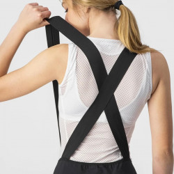 Pantaloni scurti cu bretele CASTELLI Endurance W Negru Dama