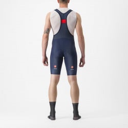 Pantaloni scurti cu bretele Castelli Entrata 2, pentru barbati, albastru belgian, XXXL - Img 2