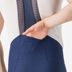 Pantaloni scurti cu bretele Castelli Espresso 2, pentru barbati, albastru belgian XL - Img 3