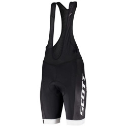 Pantaloni scurti SCOTT RC cu bretele negru-alb