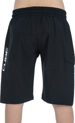 Pantlaoni CUBE Teamline Baggy Rookie Black/White - Img 3