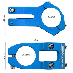 Pipa EWPM-001 31.8mm albastra - Img 2