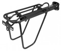 Portbagaj aluminiu Force 24-29 cu laterale si clema negru