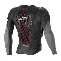 Protectie Corp Alpinestars Bionic Plus V2 Protection Jacket negru/antracit/rosu XL - Img 2