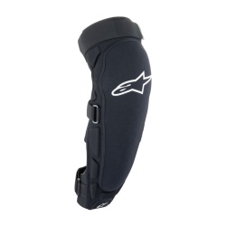Protectii Genunchi Alpinestars A-Impact Plasma Pro Knee Shin Protector Black White L