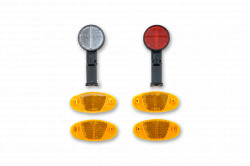 REFLECTORIZANTE RFR FOR BRAKE/- FORK MOUNTING (STVZO) Set