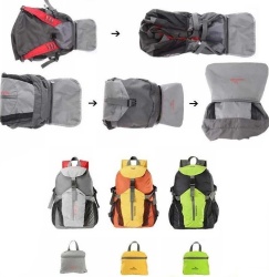 Rucsac Pliabil ROSWHEEL 20 L Negru/Lime - Img 10