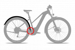 SET APARATORI ACID MUDGUARD SET 45 28'' BB MOUNT 2.0 Black - Img 3