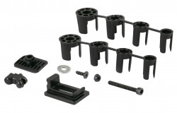 Set aparatori Force Ward 24-29 Negru/Gri - Img 3