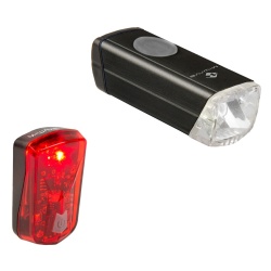 Set Lumini cu Acumulator M-WAVE ATLAS 20 USB - Img 5