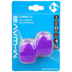 Set Lumini Flash M-WAVE Cobra IV Mov