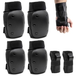 Set protectii genunchi, coate si incheieturi M