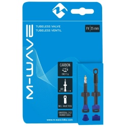 Set Valve Tubeless M-WAVE Carbon FV - 35 mm - Img 6