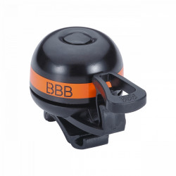 Sonerie pentru bicicleta BBB-14 Easyfit negru-portocaliu/galben/magenta