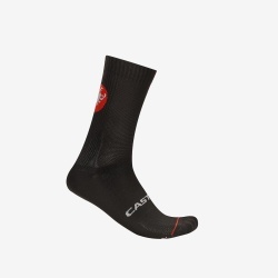 Sosete Castelli Entrata 18, unisex, negru XXL, 44-47