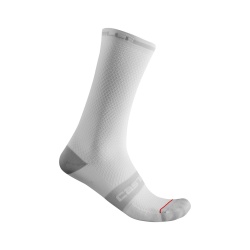 Sosete Castelli Superleggera T18, Alb, S/M, 36-39