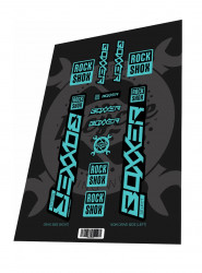 Stickere adezive furca ROCKSHOX Boxxer Select RC Sky Blue 2022
