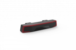 STOP ACID E-BIKE CARRIER REAR LIGHT PRO-E HPP BES3 Negru/Rosu