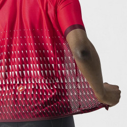 Tricou cu maneca scurta Castelli Climbers 2.0 W de dama Rosu/Visiniu