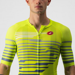 Tricou cu maneca scurta Castelli Climbers 3.0 SL Galben Fluo - Img 4