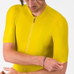 Tricou cu maneca scurta Castelli Espresso 2, pentru barbati, mango mojito XL - Img 3