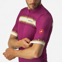 Tricou cu maneca scurta Castelli Grimpeur Mov - Img 3