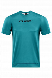 Tricou CUBE ATX Round Neck S/S Light Blue