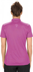 Tricou CUBE Tour Core WS Jersey Full Zip S/S Violet 