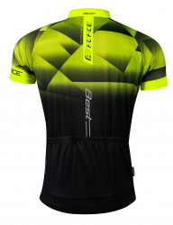 Tricou Force Best maneci scurte fluo/negru - Img 2