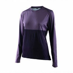 Tricou Tehnic Troy Lee Designs Women Lilium Ls Block Orchid / Purple