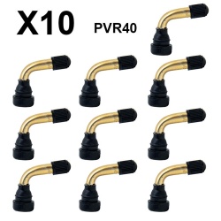 Valva tubeless curbata 90 grade pentru trotineta electrica 40mm - set 10 bucati