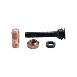 Valve tubeless BBB Valve CoreCap aluminiu copper 40mm set 2 bucati - Img 2