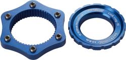 Adaptor CenterLock Reverse albastru