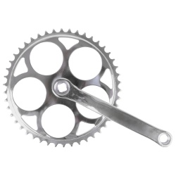 Angrenaj Pedalier SXT 44T Metal Silver (Patrat)