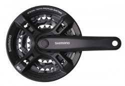 Angrenaj Shimano Tourney FC-M171 42/34/24T Brat 175mm 6/7/8 viteze negru