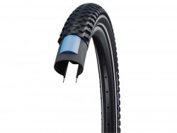 ANVELOPA SCHWALBE MARATHON PLUS TOUR STANDARD TWINSKIN 28 X 1.75 (47-622) Negru-reflex - Img 2