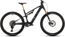 BICICLETA ELECTRICA CUBE AMS HYBRID ONE44 C:68X SLT 400X MATRIXBLACK WHITE - Img 3