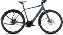 BICICLETA ELECTRICA CUBE EDITOR HYBRID SLT 400X FE SMARAGDGREY PRISM - Img 2